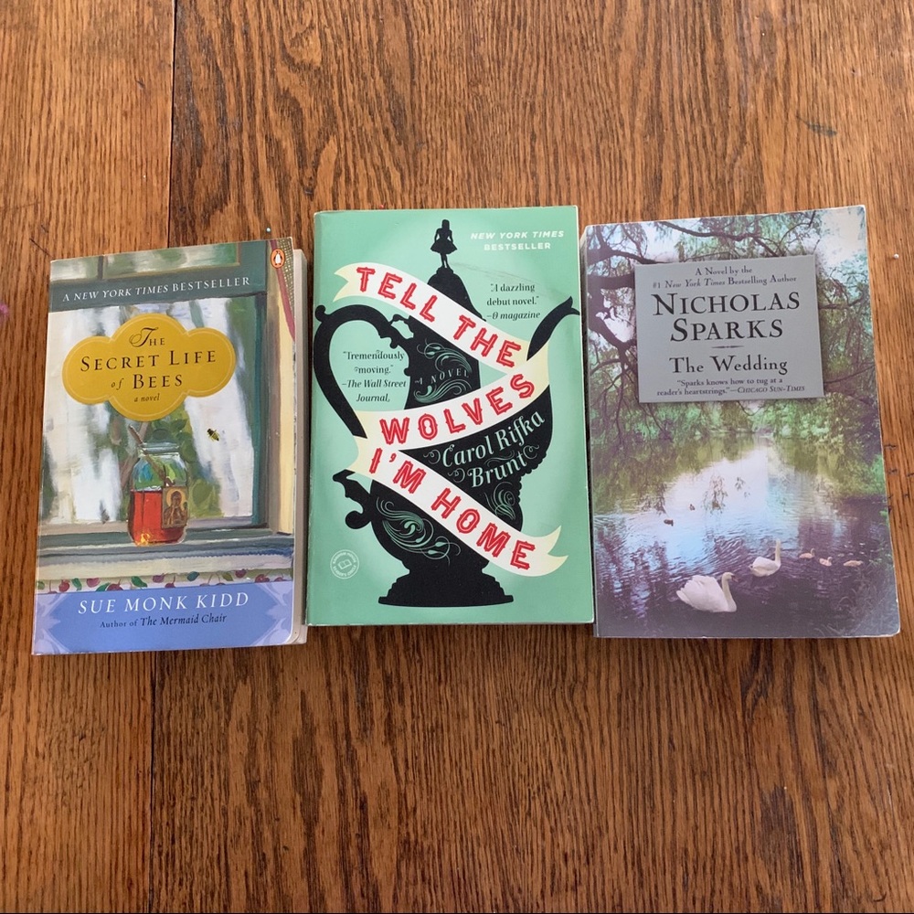 Bundle of 3 New York Times bestsellers